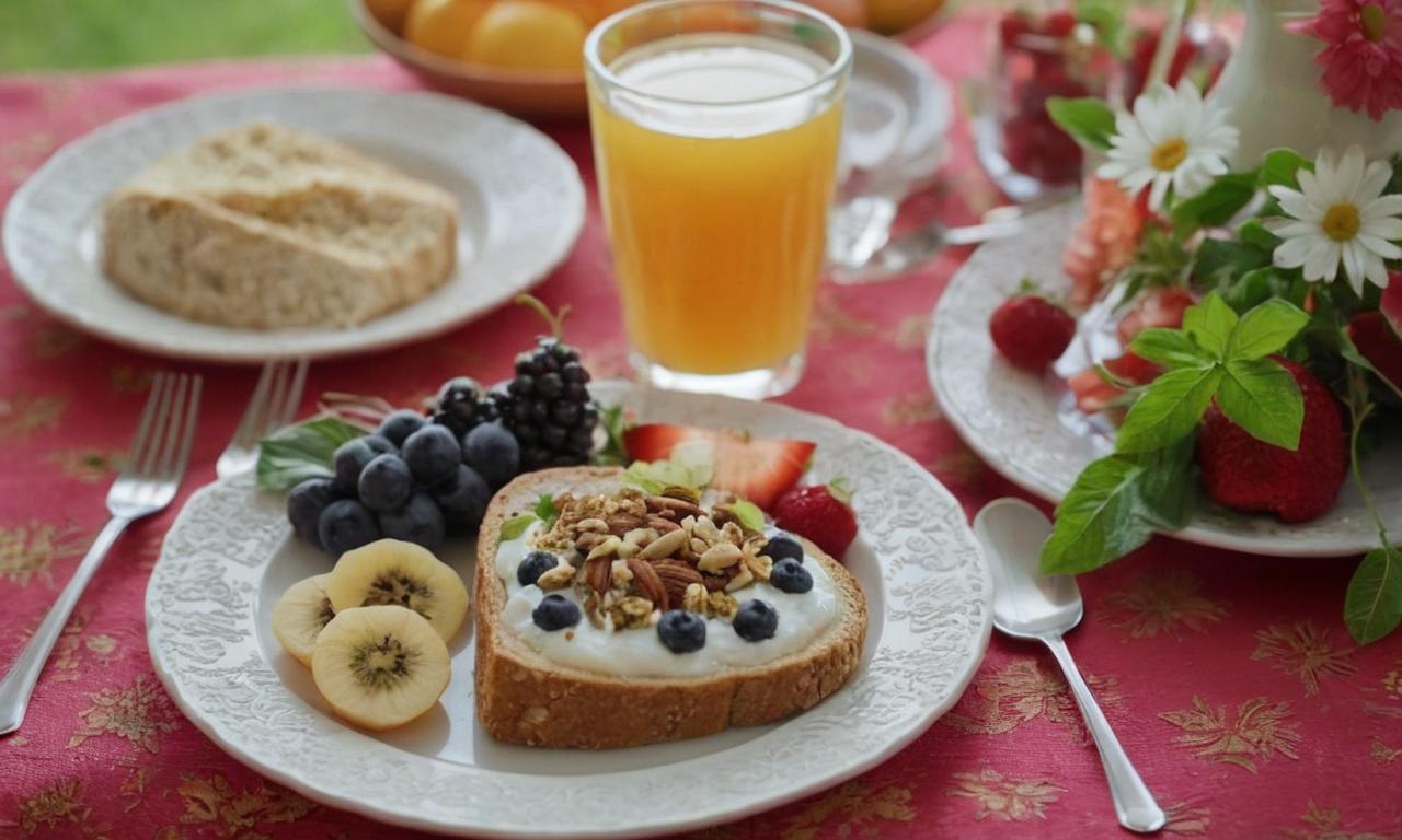 Fit durch den tag: gesundes frühstück für frauen