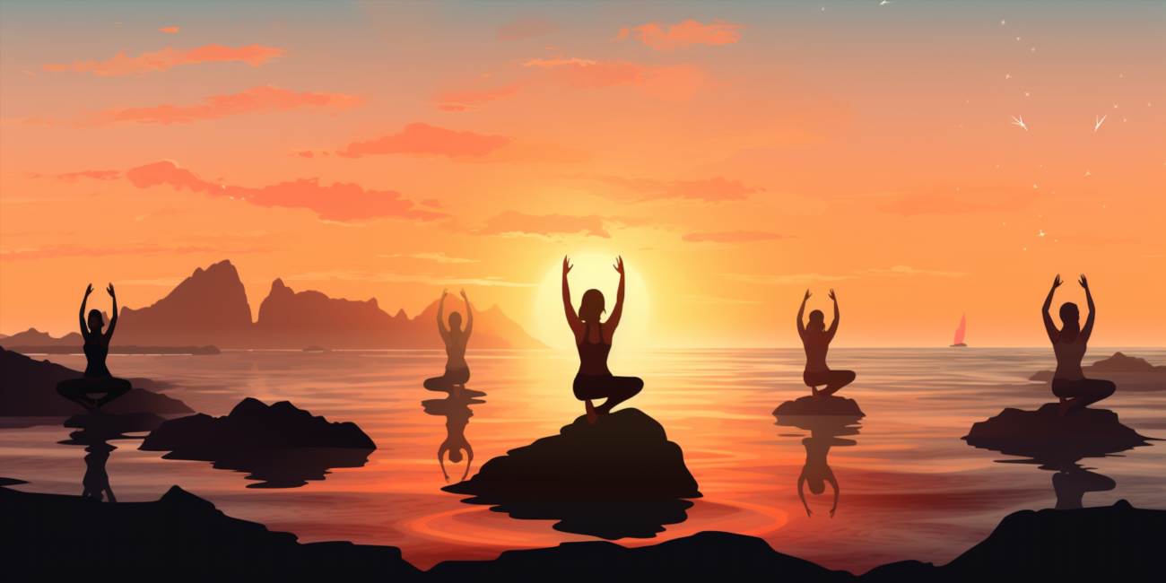 Yoga-reisen für frauen: entdecke die kraft der selbstfindung